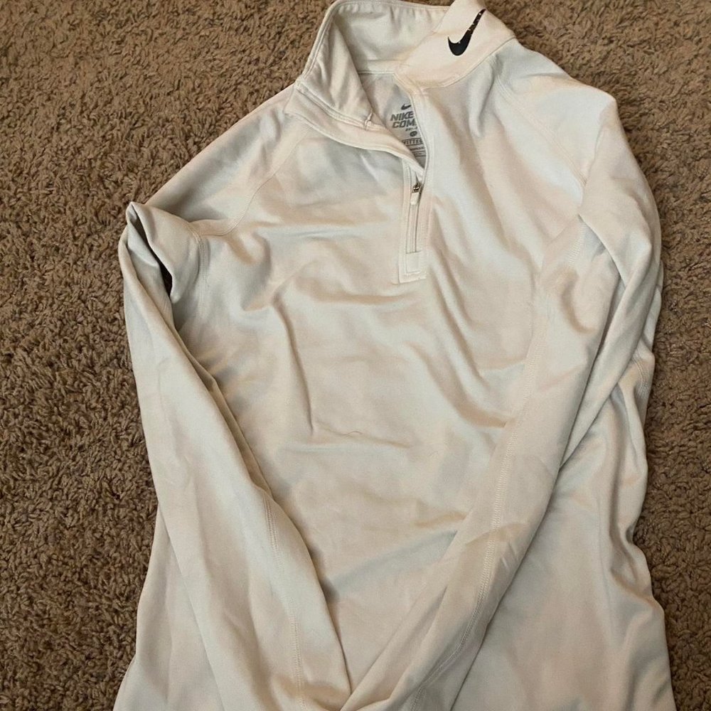 White Nike Running jacket